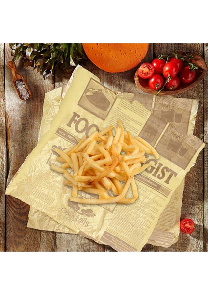 Yağ Geçirmez Kağıt Levha Kağıt Yağa Dayanıklı Sandviçler Pizza Sarma Levhaları Fast Food Sarma (Yurt Dışından) fırsatları
