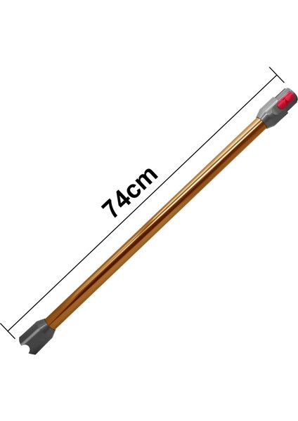 Dyson V12 / V10 Dijital Ince Vakum Hızlı Çıkarma Düz Boru Çubuğu El Tipi Düz Boru Parçaları Için Metal Uzatma Çubuğu (Yurt Dışından) fiyatları