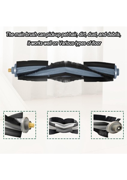 Ecovacs Deebot T10 Plus Robot Süpürge Ana Yan Fırça Hepa Filtreler Paspas Bezi Toz Torbaları Yedek Parçaları (Yurt Dışından) fırsatları