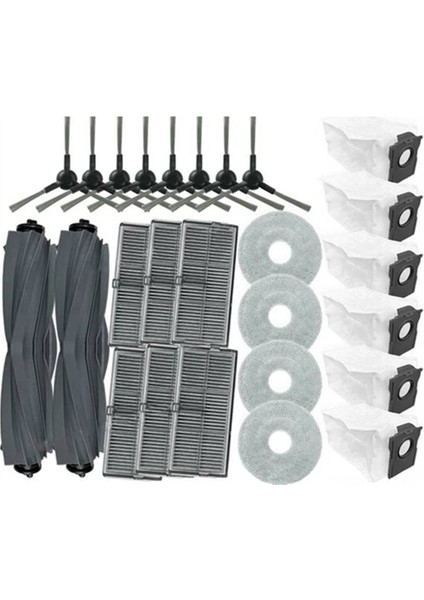 Dreame Mova E30 Ultra / Trouver E30 Ultra Süpürme Robotu Temizleyici Parçalarının Değiştirilmesi Için 26 Adet (Yurt Dışından) fiyatları