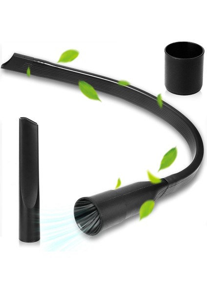 Esnek Dar Alan Başlığı, Elektrikli Süpürge Dar Alan Aracı, Uzun Düz Başlık Uzatma Başlığı Aksesuarları (Yurt Dışından)