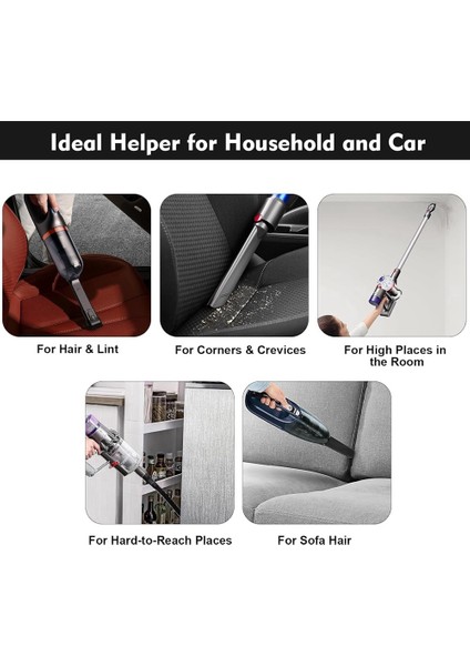 Esnek Dar Alan Başlığı, Elektrikli Süpürge Dar Alan Aracı, Uzun Düz Başlık Uzatma Başlığı Aksesuarları (Yurt Dışından) fiyatları