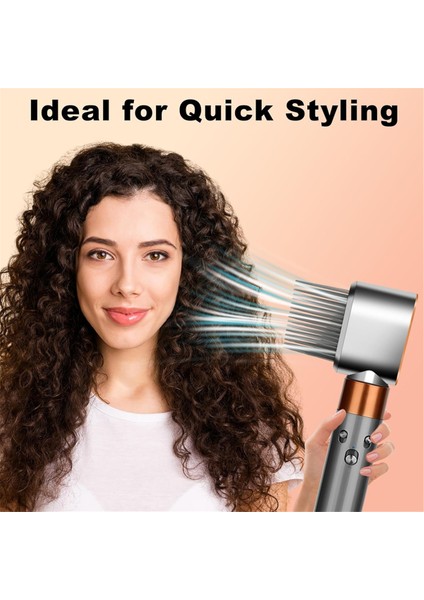 Dyson Airwrap HS01 HS05 Geniş Dişli Tarak Saç Şekillendirici Aksesuarları ile Şekillendirme Hava Ucu Için Ön Şekillendirme Kurutma Makinesi Ataşmanı (Yurt Dışından) modelleri