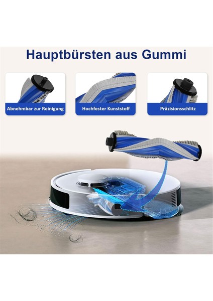 Ecovacs Deebot N20 / N20 Plus / N20 Pro Plus Robot Süpürge Için Yedek Parçalar Ana Yan Fırça Paspas Bezi (Yurt Dışından) modelleri
