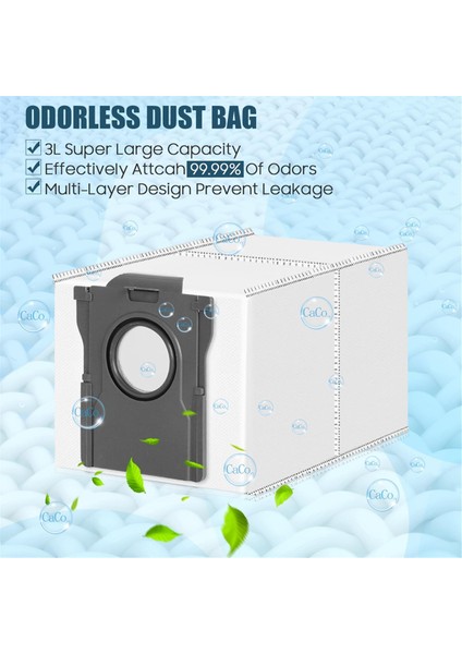 Dreame L10S Pro Ultra Heat / X30 Ultra Robot Süpürge Aksesuarları, Ana Fırça, Toz Torbaları, Mendiller, Filtreler (Yurt Dışından) fiyatları