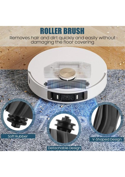 Dreame L10S Pro Ultra Heat / X30 Ultra Robot Süpürge Aksesuarları, Ana Fırça, Toz Torbaları, Mendiller, Filtreler (Yurt Dışından) fırsatları
