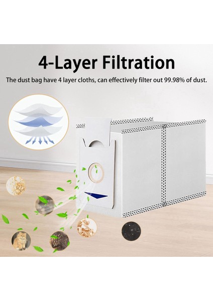 Ecovacs Deebot T30 Omni, T30 Pro Max Için Yedek Aksesuar Seti - Fırçalar, Filtreler, Paspas Pedleri, Toz Torbaları Dahil (Yurt Dışından) fiyatları