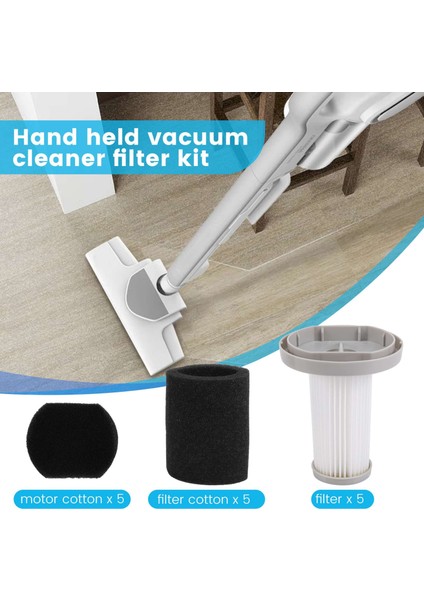 El Tipi Elektrikli Süpürge Hepa Filtre Sünger Filtre Kiti Xiaomi Deerma DX700 DX700S Elektrikli Süpürge Yedek Parça Aksesuarları (Yurt Dışından) fırsatları