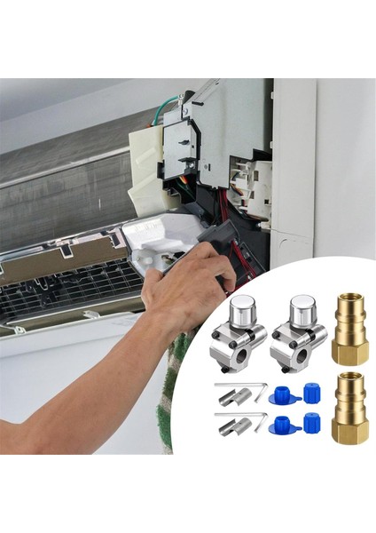 R134A Dönüşüm Kitleri Klimalar Dolum Vanaları Bağlantı Parçaları Port Adaptörü Yenilemeler Hızlı Bağlantı Kaplinleri (Yurt Dışından) fiyatları