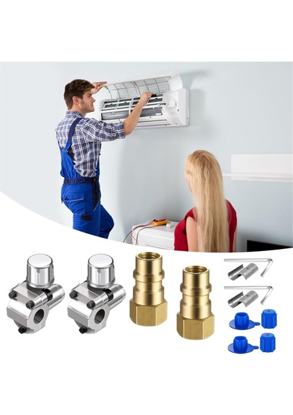 R134A Dönüşüm Kitleri Klimalar Dolum Vanaları Bağlantı Parçaları Port Adaptörü Yenilemeler Hızlı Bağlantı Kaplinleri (Yurt Dışından) modelleri