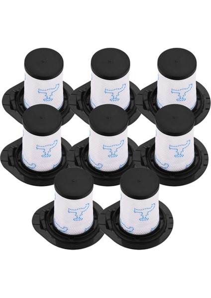 Rowenta Air Force 460 All In One RH92XX ve Air Force Flex 560 RH94XX Elektrikli Süpürge Için 8 Adet Filtre, Parçalar ZR009002 (Yurt Dışından)