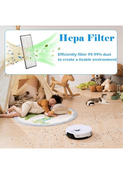 Roborock S8 Pro Ultra/ S8/ S8+ Için Aksesuar Kitleri, 1 Çift Ana Fırça, Paspas, Filtre, Yan Fırça ile Yedek Parçalar (Yurt Dışından) fiyatları