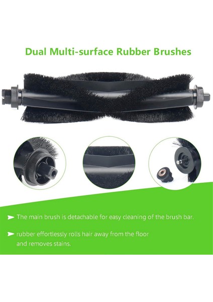 Eufy L50, L60 Serisi Robot Süpürge Yedek Parça Kiti ile Uyumlu Yedek Parça Aksesuarları (Yurt Dışından) indirimleri