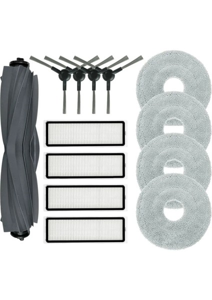 Dreame L10S Pro Gen 2 Robot Süpürge Ana Yan Fırça Paspas Bezi Hepa Filtre Aksesuarları Yedek Parçalar (Yurt Dışından)