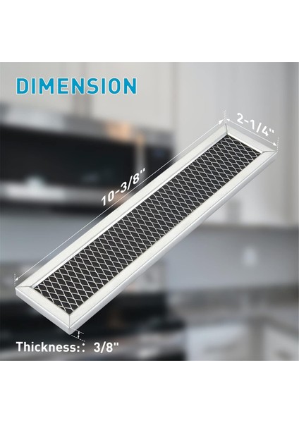 2 Adet Mikrodalga Kömür Filtresi Değişimi Ge JX81L WB02X11550 Mikrodalga Filtre Hava Karbon Filtresi Mutfak Için (Yurt Dışından) indirimleri