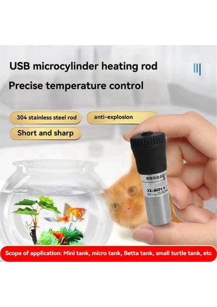 Akvaryum Isıtıcı Ayarlanabilir Dalgıç Balık Tankı Isıtıcı 25W Dijital Ekranlı Harici Sıcaklık Kontrol Cihazı 18-34°c (Yurt Dışından) modelleri