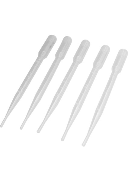 100 Adet Dereceli Pipetler Damlalıklı Polietilen (3ml) (Yurt Dışından)