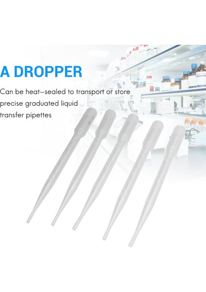 100 Adet Dereceli Pipetler Damlalıklı Polietilen (3ml) (Yurt Dışından) fırsatları