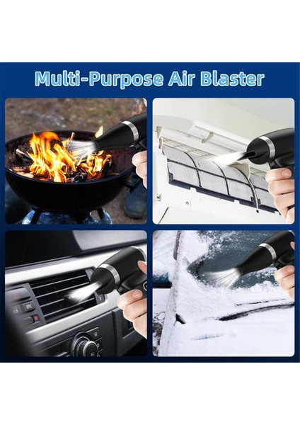 Basınçlı Hava Toz Alma Aparatı, 110000RPM Elektrikli Hava Toz Alma Aparatı, Ofis Için Klavye Temizleyici, Şarj Edilebilir Konserve Hava Toz Alma Aparatı C (Yurt Dışından) fırsatları