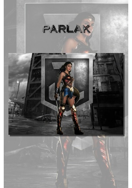 Justice League, Adalet Birliği Film, Çizgi Poster - Duvar Kağıdı Yüksek Kalite Baskı