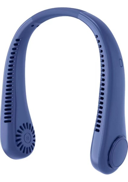 Taşınabilir Mini Boyun Fanı Taşınabilir Kanatsız Fan USB Şarj Edilebilir Kanatsız Asılı Hava Soğutucu (Yurt Dışından)