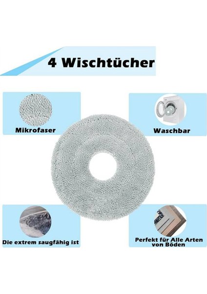 Dreame L10S Pro Ultra HEAT/X30 ULTRA/X30 Pro/mova E30 Ultra Robot Süpürge Süpürge Aksesuarları Için 19 Adet (Yurt Dışından) fiyatları