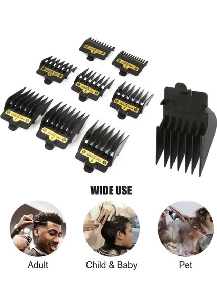 Babyliss Barberology FX825, FX870, FX880 ve FX673 Tıraş Makineleri Için Premium Tıraş Makinesi Koruyucuları, Tıraş Makinesi Yedek Koruyucuları (Yurt Dışından) modelleri