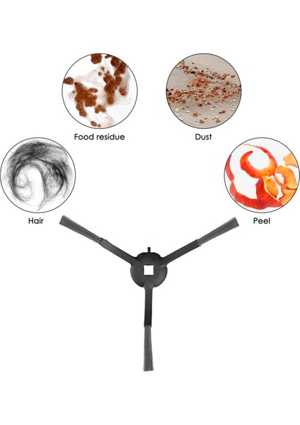 Dreame Mova M1 / Trouver M1 Temizleyici Parçalarının Değiştirilmesi Için 12 Adet Yan Fırça (Yurt Dışından) indirimleri