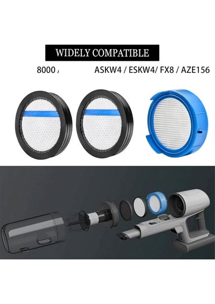 Aksesuarlar Aeg 8000 Için Yedek Filtre Electrolux EFP91835 900, Ön Motor Filtreleri, Hijyenik Filtre (Yurt Dışından) fiyatları