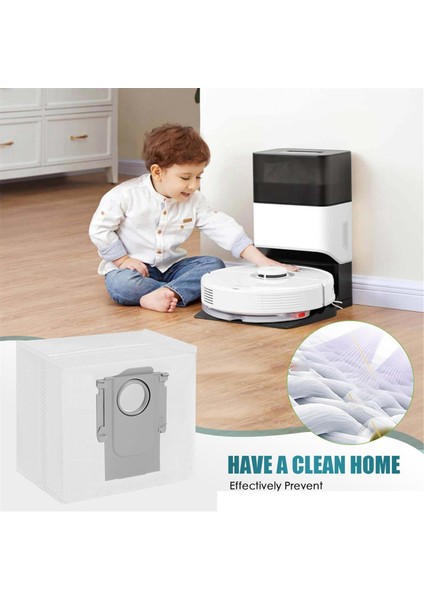 Roborock Q8 Max Q8 Max+ Q5 Pro Q5 Pro+ Yedek Aksesuarlar Toz Torbası Parçaları Için 8 Adet (Yurt Dışından) fırsatları