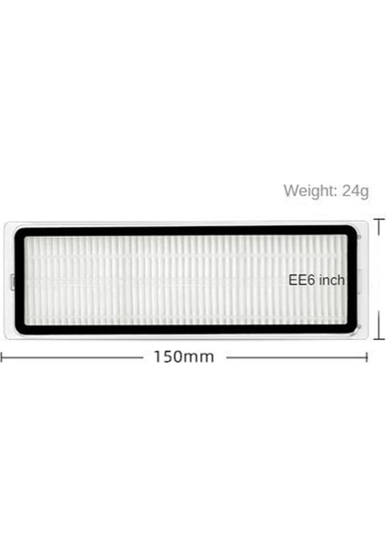 Dreame Bot L10S Ultra/ S10/ S10 Pro Robot Süpürge Için 5 Adet Yedek Hepa Filtresi (Yurt Dışından) modelleri