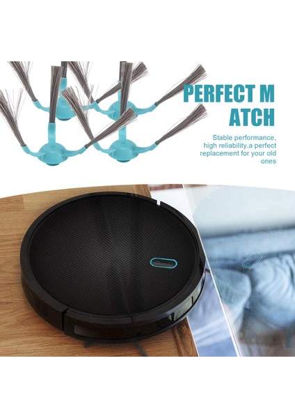 Cecotec Conga 4090 3090 5090 6090 Köşe Fırçaları Robot Süpürge Aksesuarları Parçaları Için Yedek Yan Fırça (Yurt Dışından) indirimleri