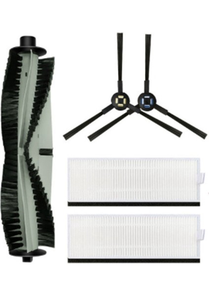 Ana Fırça Yan Fırça Hepa Filtre Yedek Parçaları Ilife A7 A9S V8 V8S X750 X800 X785 V80 Silvercrest Ssr1 Ssra1 (Yurt Dışından)