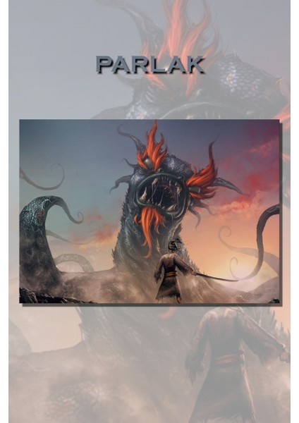 Samurai Jack Çizgi, Animasyon Poster - Duvar Kağıdı Yüksek Kaliteli Baskı