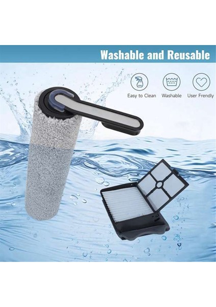 Tineco Floor One S5 Kablosuz Islak Kuru Elektrikli Süpürge Yedek Parçaları Fırça Silindiri ve Hepa Filtresi (Yurt Dışından) fiyatları