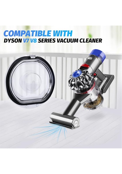 Dyson V7 V8 SV10 Toz Haznesi Üst Kapağı Için Tetik Kilidi ile Çöp Kutusu Kapağı (Yurt Dışından) fiyatları