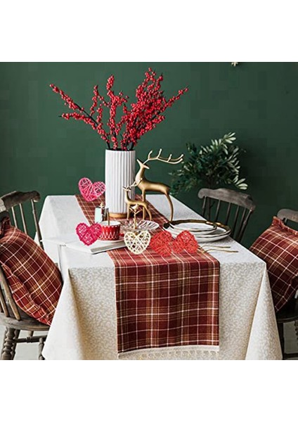 Rattan Kalp 24 Paket Sevgililer Günü Kalp Rattan Top Süsleme Sevgililer Günü Dekorasyonu Dıy Sevgililer Günü (Yurt Dışından) fırsatları