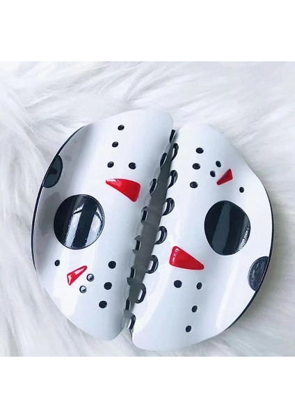 Cadılar Bayramı Saç Tokası Firkete Şapkalar Komik 10CM Maske Saç Tokası Köpekbalıkları Klip Saç Aksesuarları Kadınlar Kızlar Için Şık-B (Yurt Dışından) fırsatları