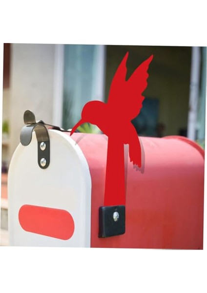 Kırmızı Güvercin Dekorasyonu Posta Kutusu Bayrağı Dekorasyonu Akrilik Dekorasyon (Yurt Dışından) modelleri
