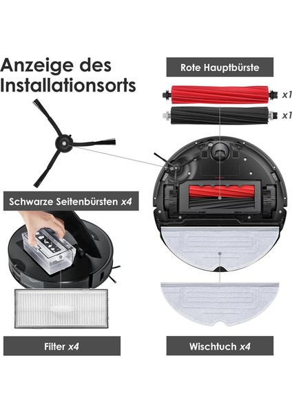 Roborock S8 Pro Ultra Için Aksesuar, Yedek Parça Robot Süpürge (Yurt Dışından) fırsatları