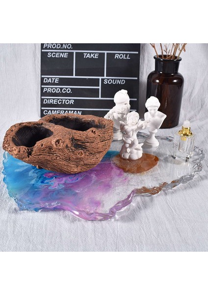 Dıy Kristal Epoksi Kalıp Düzensiz Şekilli Takı Sarkaç Dekorasyon Silikon Kalıp Reçine Kalıpları Takı Coaster Kalıp (Yurt Dışından)