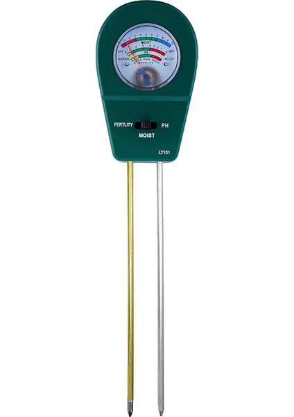 LY101 Toprak Ph Ölçer Dijital Tak ve Çalıştır 3'ü 1 Arada Toprak Test Cihazı Bitki Nem Verimliliği Ph Dedektörü Bahçe (Yurt Dışından)