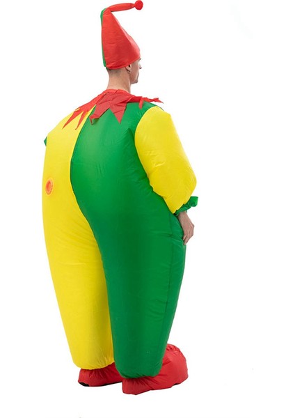 Şişme Yetişkin Parti Kostümü Joker Kostümleri Yetişkin Karikatür Elbise Takımı Için Parti Cosplay Kostümü (Yurt Dışından)