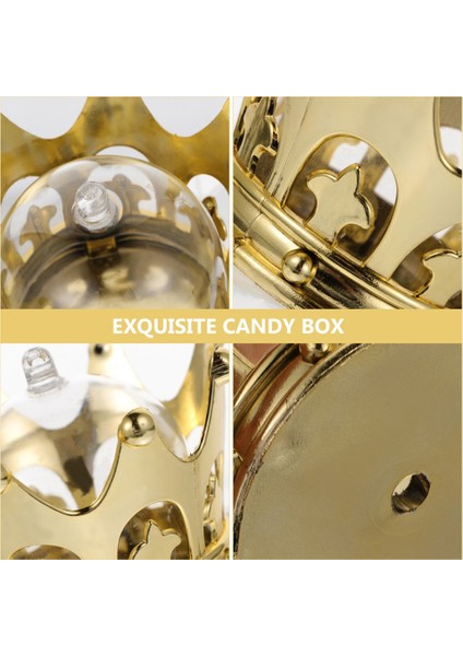 12 Adet Romantik Düğün Şeker Kutusu Oyulmuş Taç Şeker Kutusu Düğün Hediye Şeker Kutusu B (Yurt Dışından) fırsatları