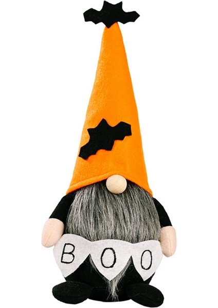 Cadılar Bayramı Gnome Yarasa Isveç Cüce Ev Çiftlik Evi Mutfak Rafı Katmanlı Tepsi Süslemeleri-B (Yurt Dışından)