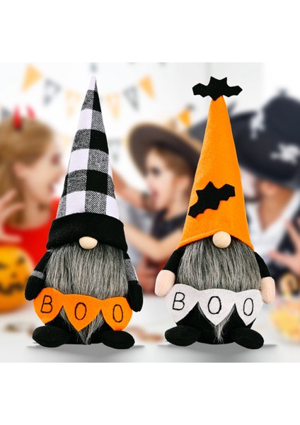 Cadılar Bayramı Gnome Yarasa Isveç Cüce Ev Çiftlik Evi Mutfak Rafı Katmanlı Tepsi Süslemeleri-B (Yurt Dışından) fırsatları