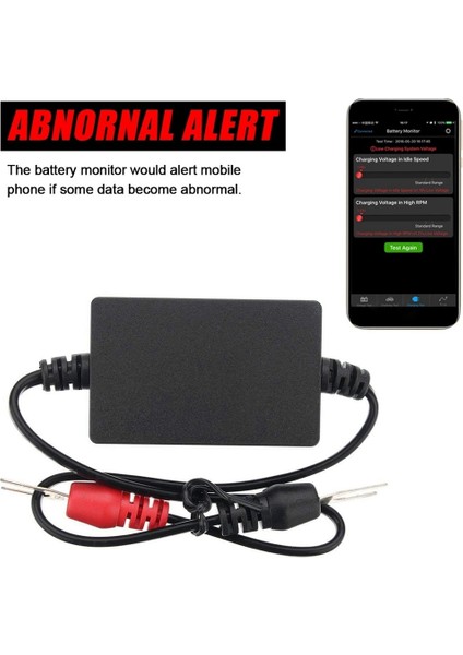 Bm2 Pil Monitörü Test Cihazı 12 V Pil Monitörü Bluetooth 4.0 Araç Akü Analizörü Şarj Marş Testi Gerilim Test Cihazı (Yurt Dışından) fiyatları