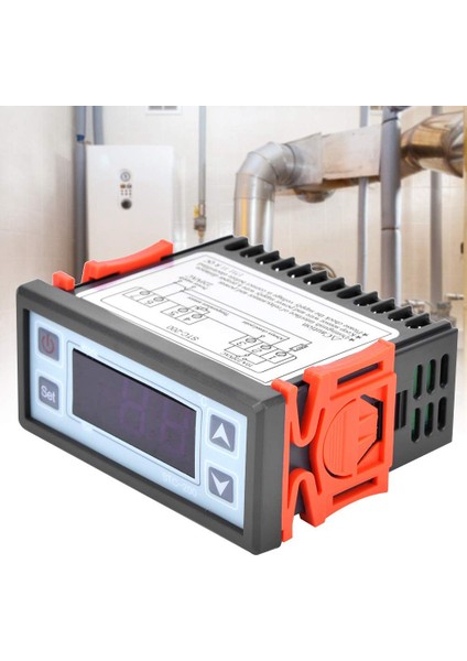 STC-200 Dijital Termostat Sıcaklık Kontrol Cihazı Mikrobilgisayar Soğutma Isıtma Kontrol Cihazı AC220V (Yurt Dışından)