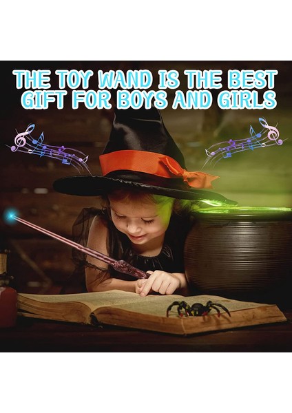 10 Adet Light Up Sihirbazı Değneklerini Ses Oyuncak Değnek Cadı Değnek Çocuklar Için Hediyeler Cosplay Parti Kostüm (Kahverengi) (Yurt Dışından) indirimleri