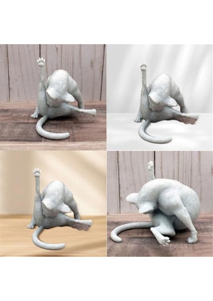 Kedi Heykeli Komik Kediler Figürü, Kedi Severler Için Kedi Figürleri, Kedi Heykelleri Ev Dekoru, Kedi Severler Için Kedi Hediyeleri (Yurt Dışından) indirimleri